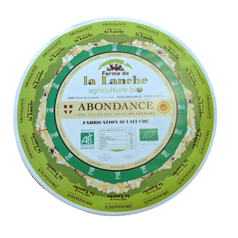Grande étiquette fromage personnalisé