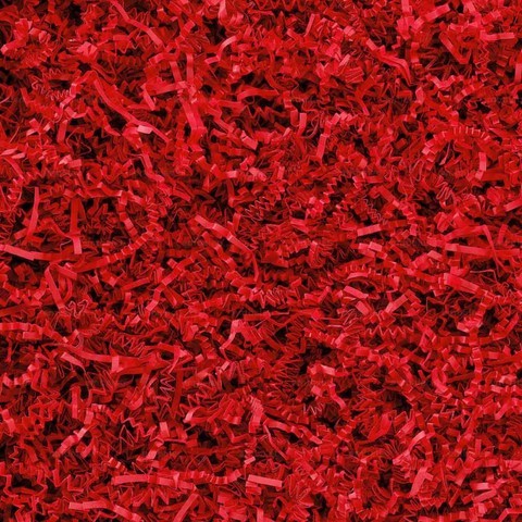 fibres plissées rouge