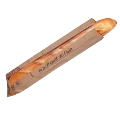 Sac kraft fenêtre pains spéciaux