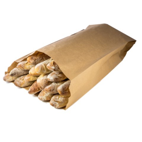 sac à pain de regroupement en kraft